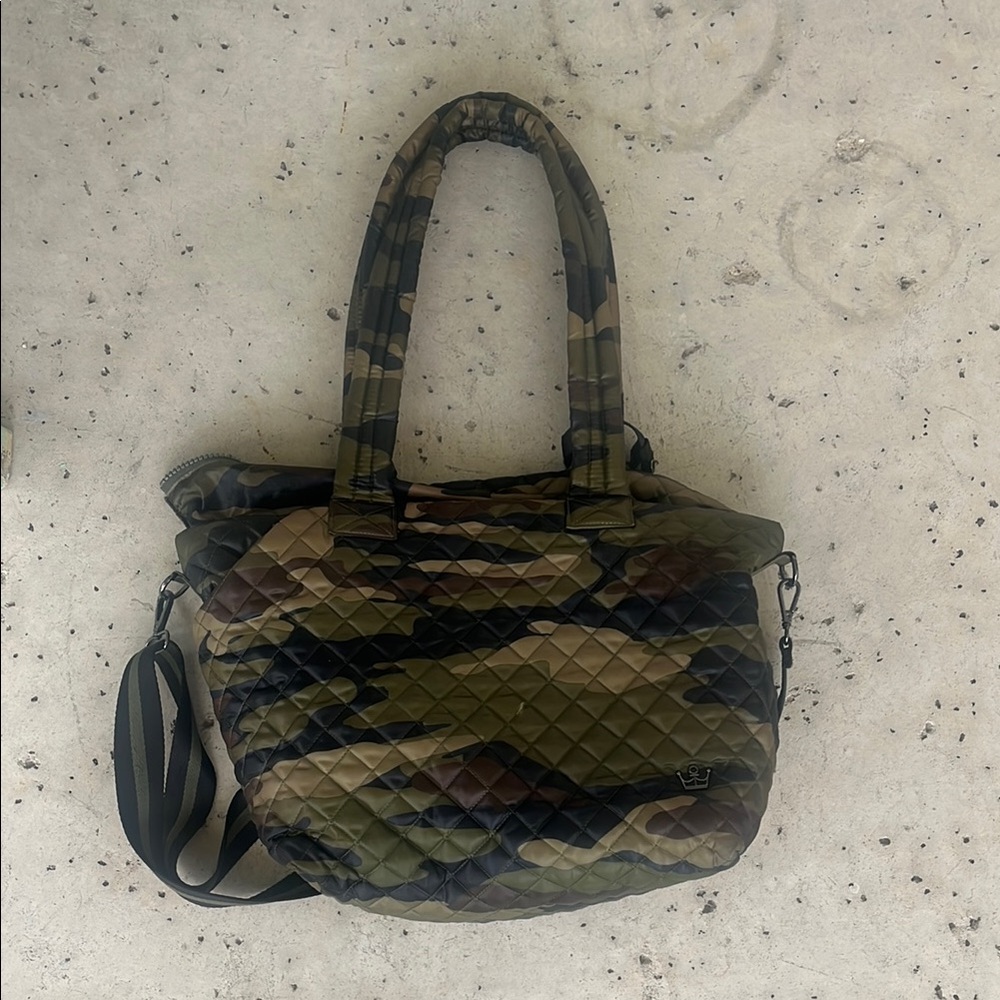 Oliver Thomas Camouflage Quilted Tote for PICKLEBALL